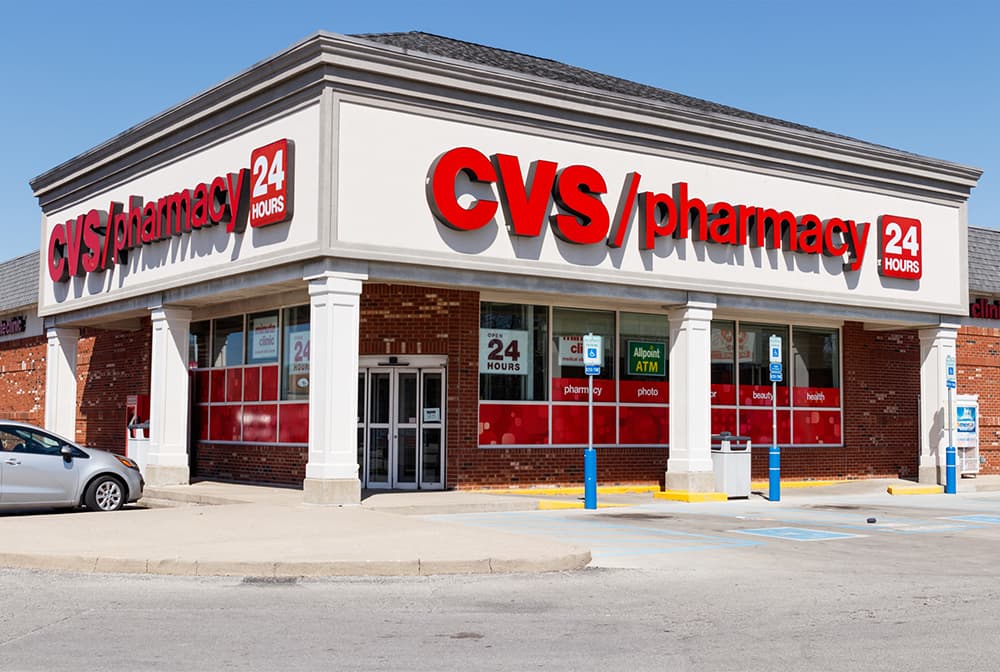 CVS Pharmacy storefront, Wilmington, MA